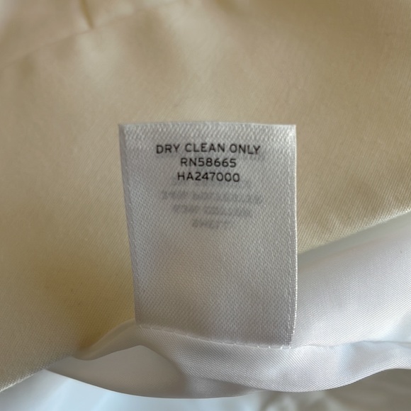 White Capri Pants - Nordstrom Slacks - Halogen White Ankle Length Pants - Size 0 - Picture 9 of 10